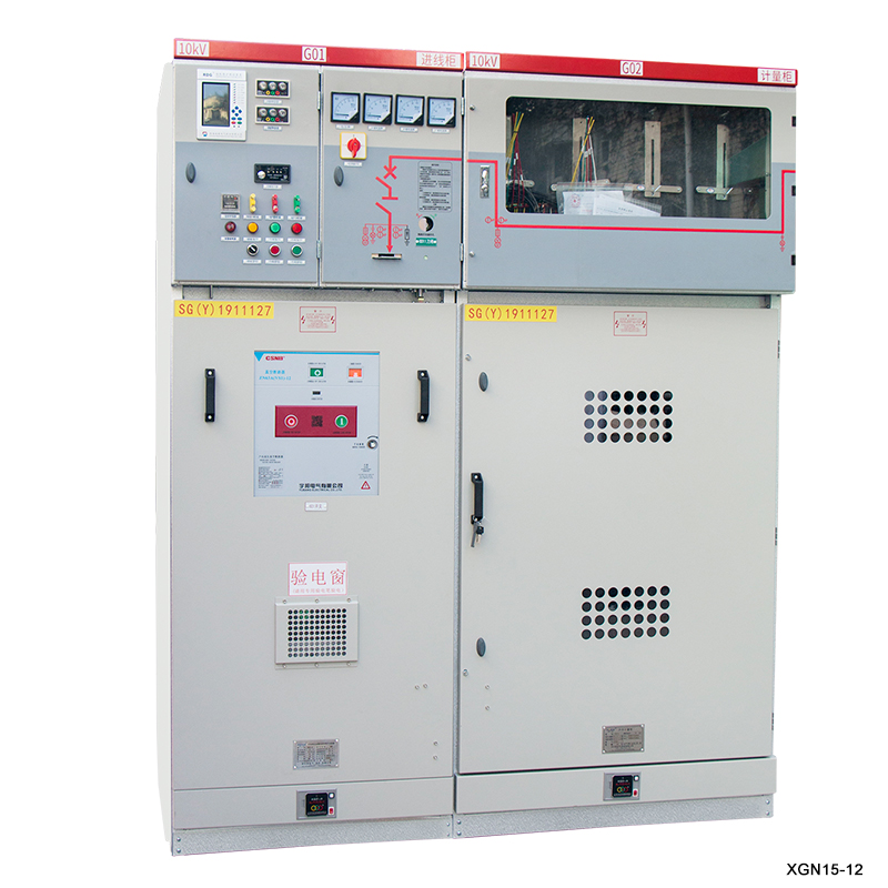 OEM ODM 11KV-45KV 고전압 금속 동봉 SF6 가스 절연 링 본체 RMU 배전반